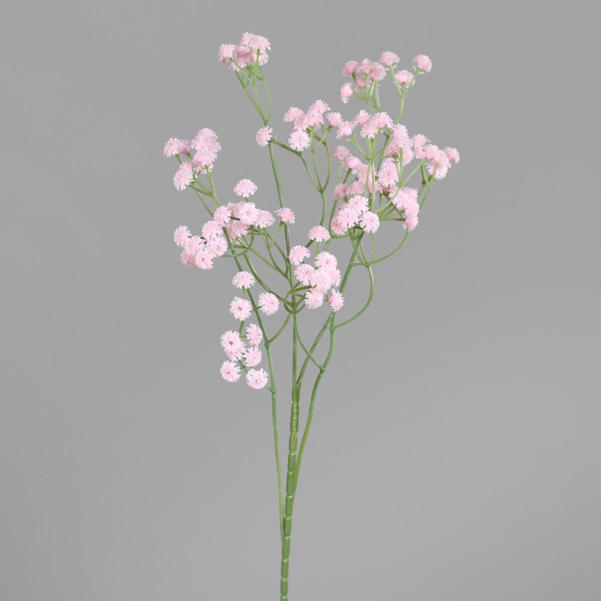 Crenguta de Gypsophila artificiala, culoare roz, 63 cm