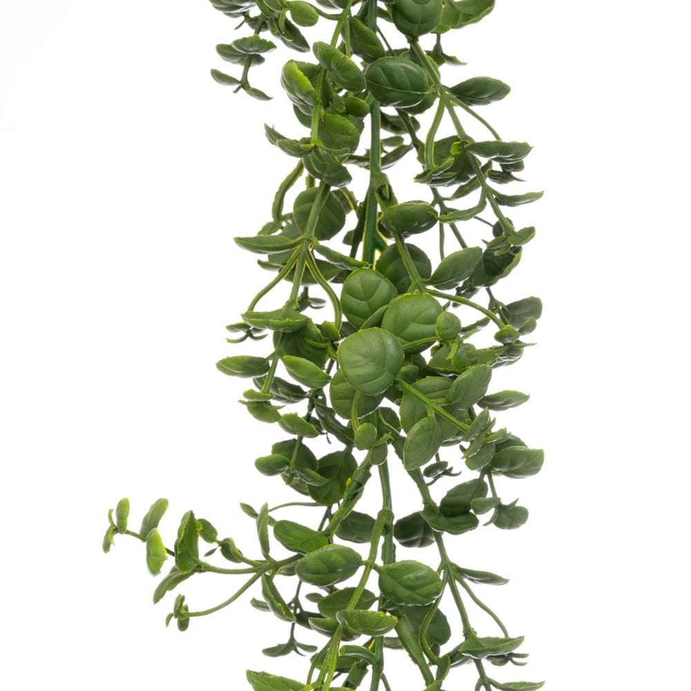 Planta artificiala curgatoare de agatat eucalipt verde 170 cm, cu protectie UV si la incediu