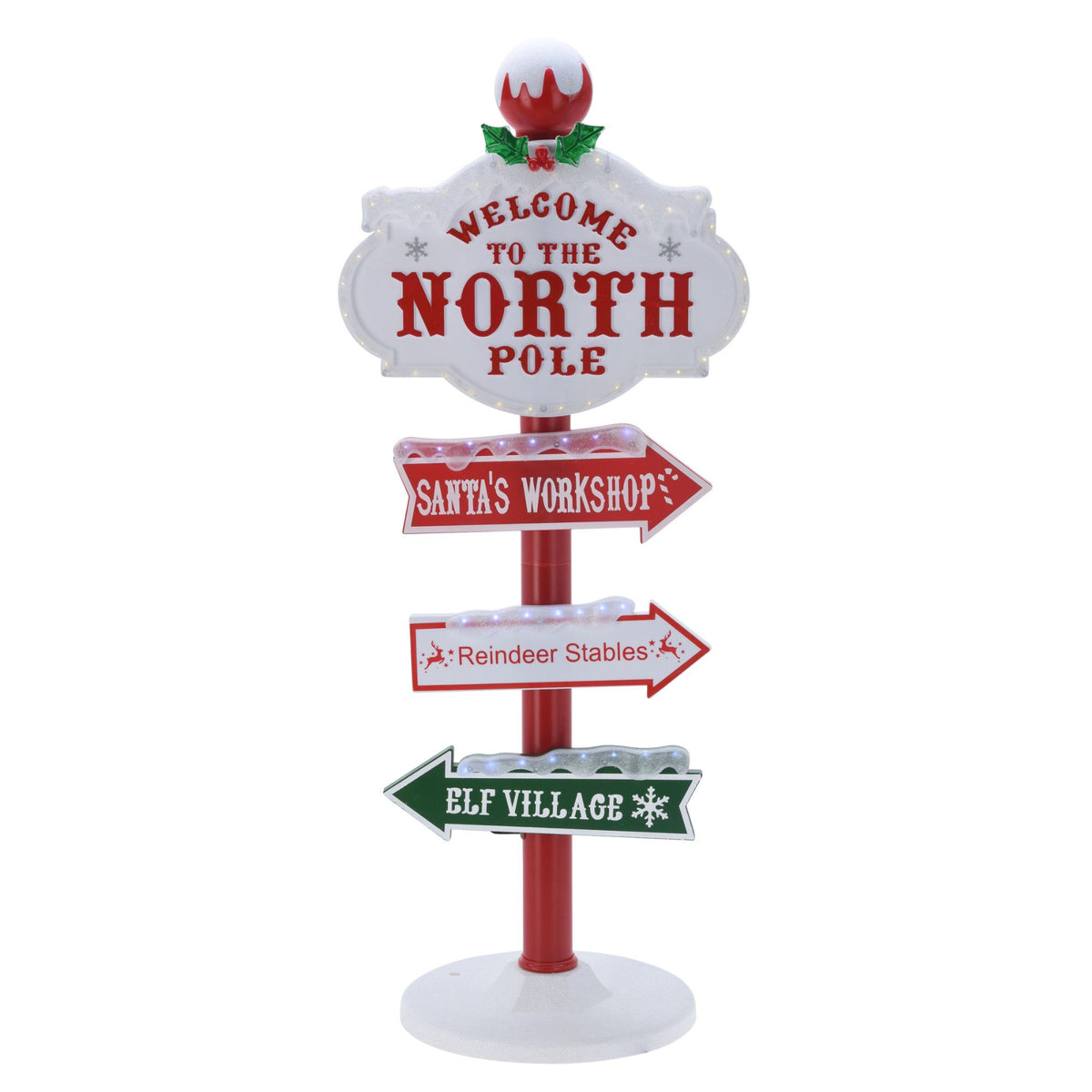Semn Polul Nord outdoor, 95 cm
