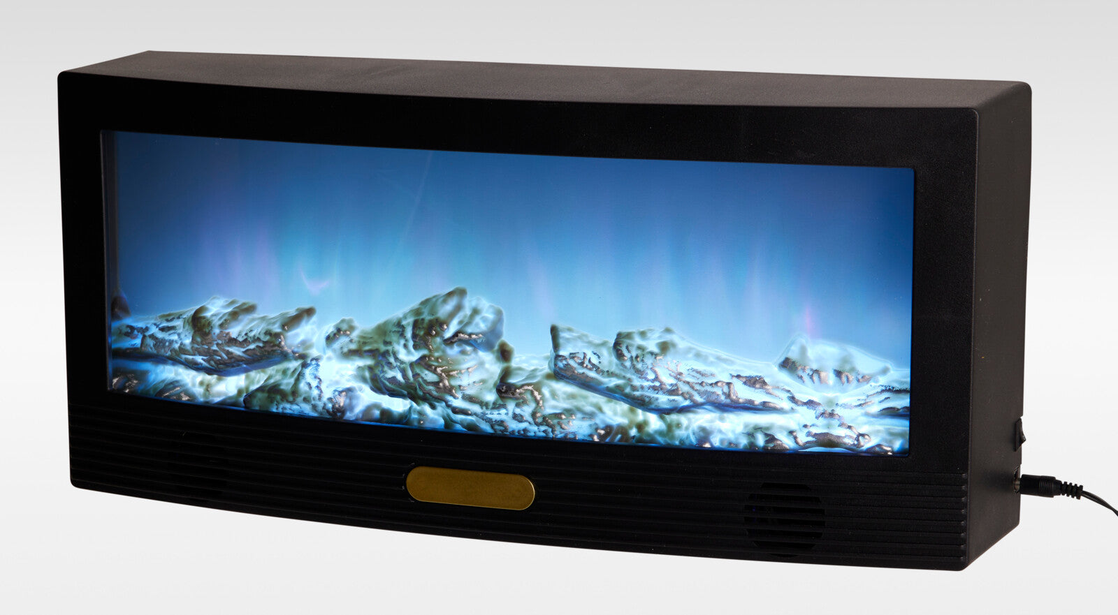 Semineu decorativ LED multicolor 50 X 23 cm, USB