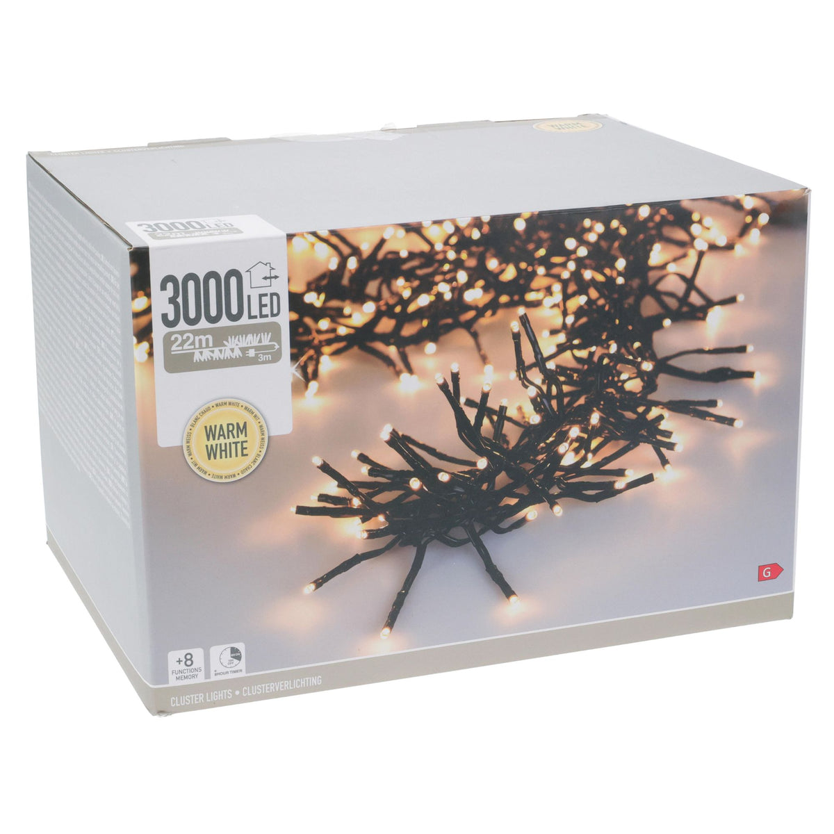 Instalatie luminoasa cu 3000 leduri, 22 metri