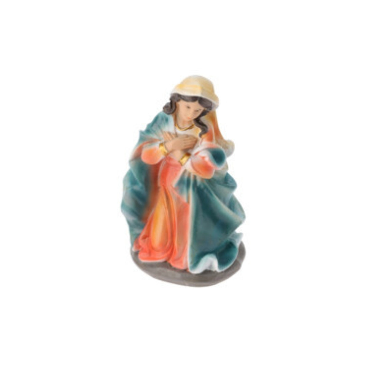 Set 10 figurine polirasina, scena Nasterii Domnului, 19 cm inaltime