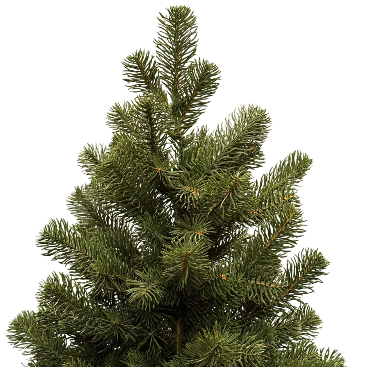 Brad artificial verde cu ace 3D, 100% PE, 210 cm