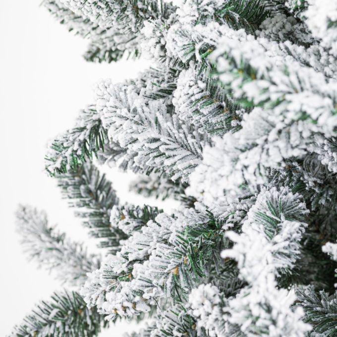 Brad artificial Flock Tree Deluxe 240 cm