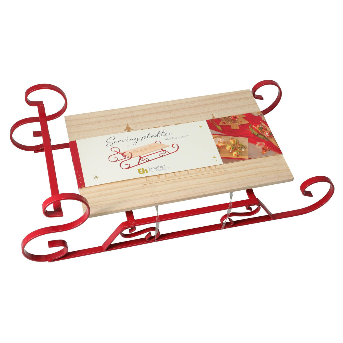 Platou sanie pin 46 cm