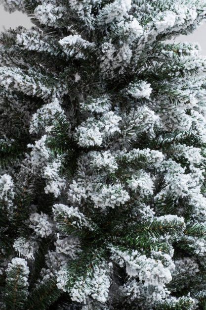Brad artificial Flock Tree Deluxe 300 cm