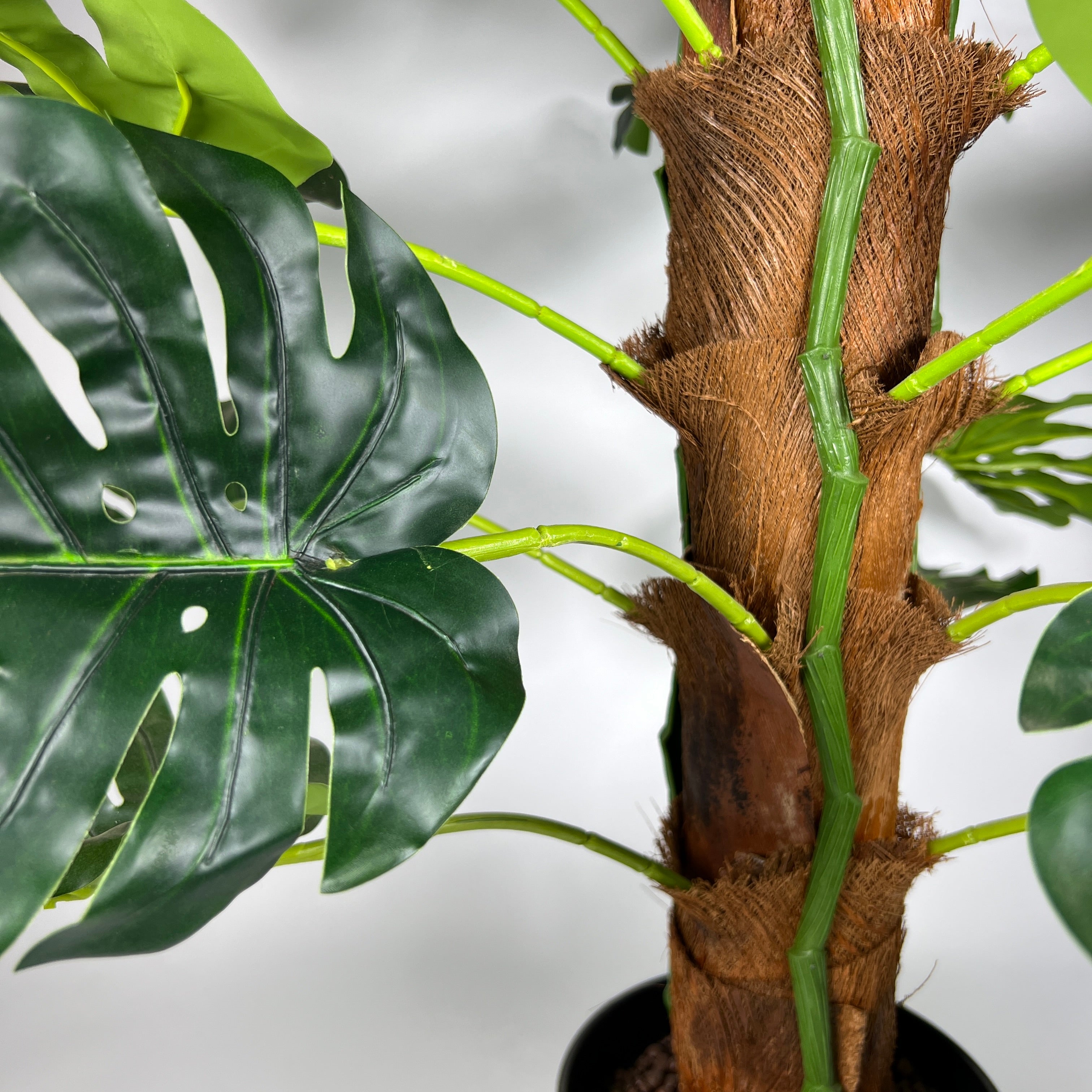 Planta decorativa artificiala Monstera in ghiveci, 120 cm