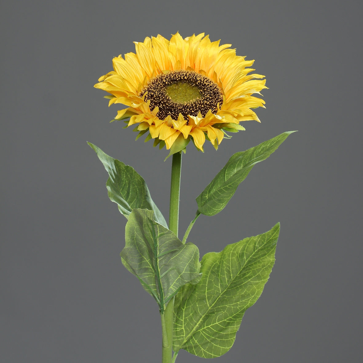 Floarea-soarelui artificiala, la fir, 78 cm