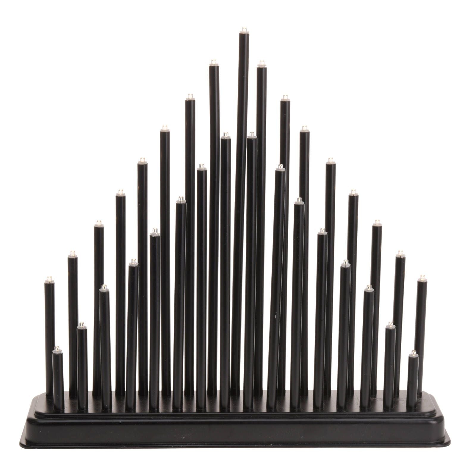 Lampa cu 33 becuri sub forma de lumanari, 34 cm