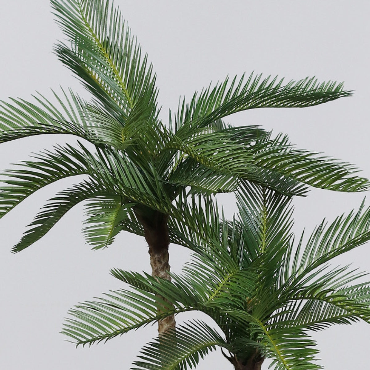 Planta decorativa artificiala Palmier Cycas in ghiveci, 110 cm