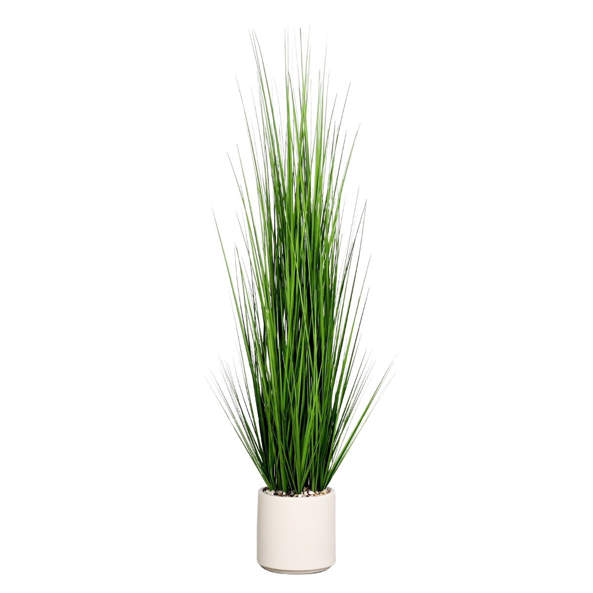 Iarba artificiala ornamentala in ghiveci de plastic, 150 cm