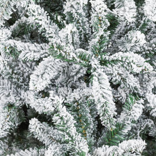Brad artificial Flock Tree Deluxe 240 cm