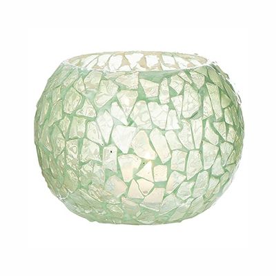 Suport de lumanare din sticla Pedazo de treisprezece centimetri pentru decor interior