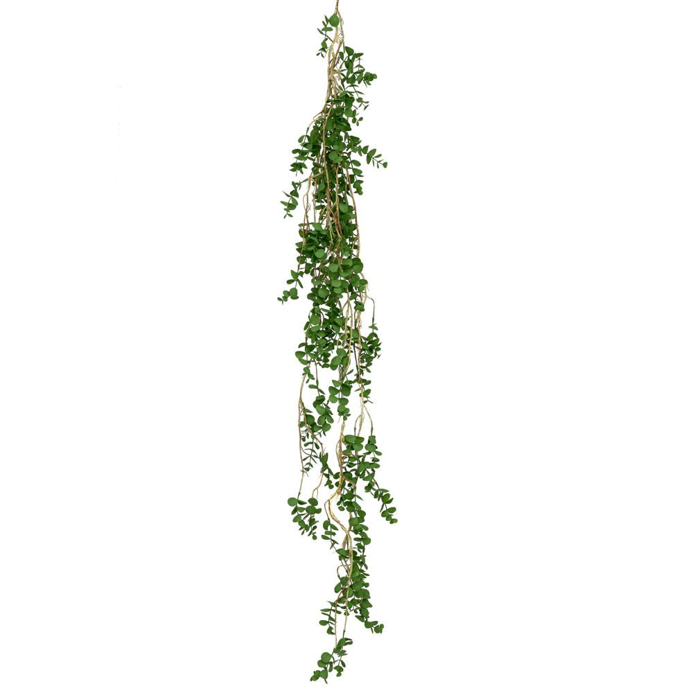 planta artificiala curgatoare de eucalipt cu frunze verzi lungi de 190 cm