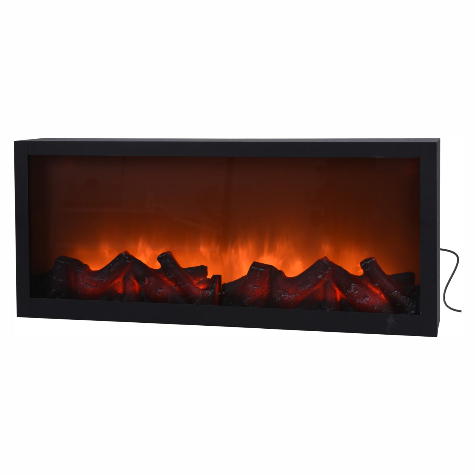 Semineu metalic cu LED, 57 cm