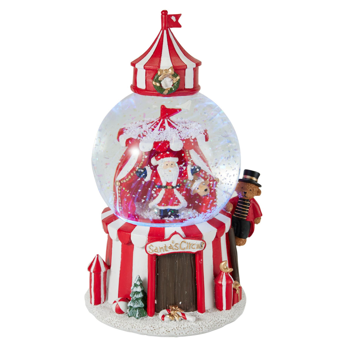 Glob de zapada, Mos Craciun la circ, 21 cm