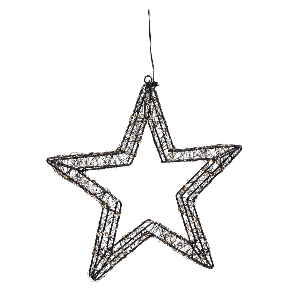 Decoratiune luminoasa stea cu 800 leduri, 36 cm