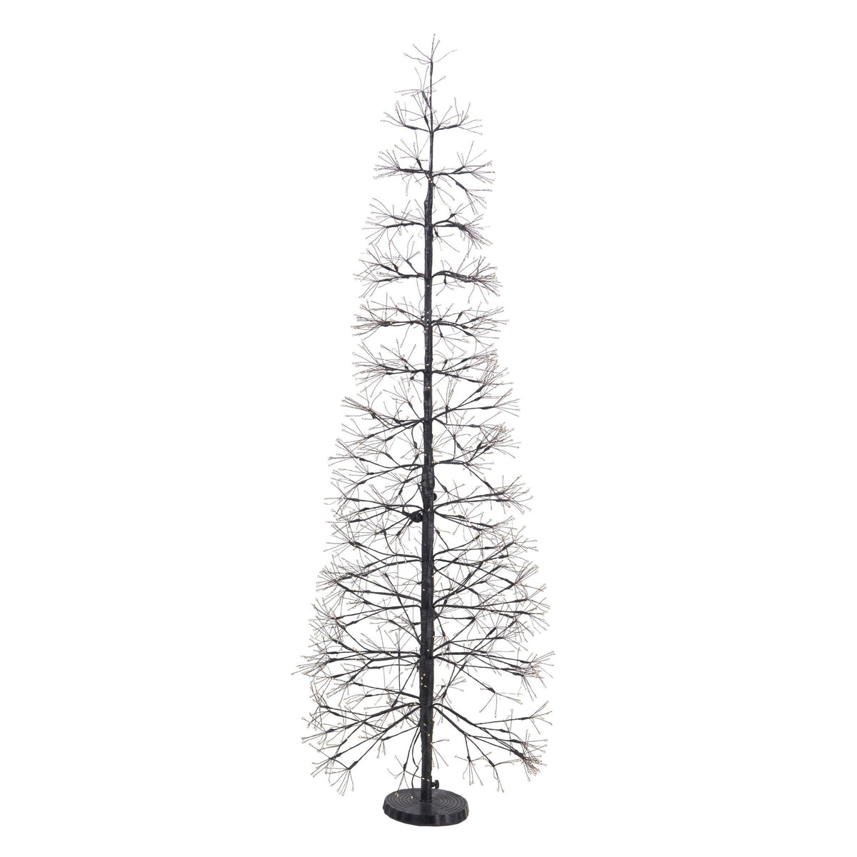 Decoratiune luminoasa brad 700 leduri ,100 cm, neagra