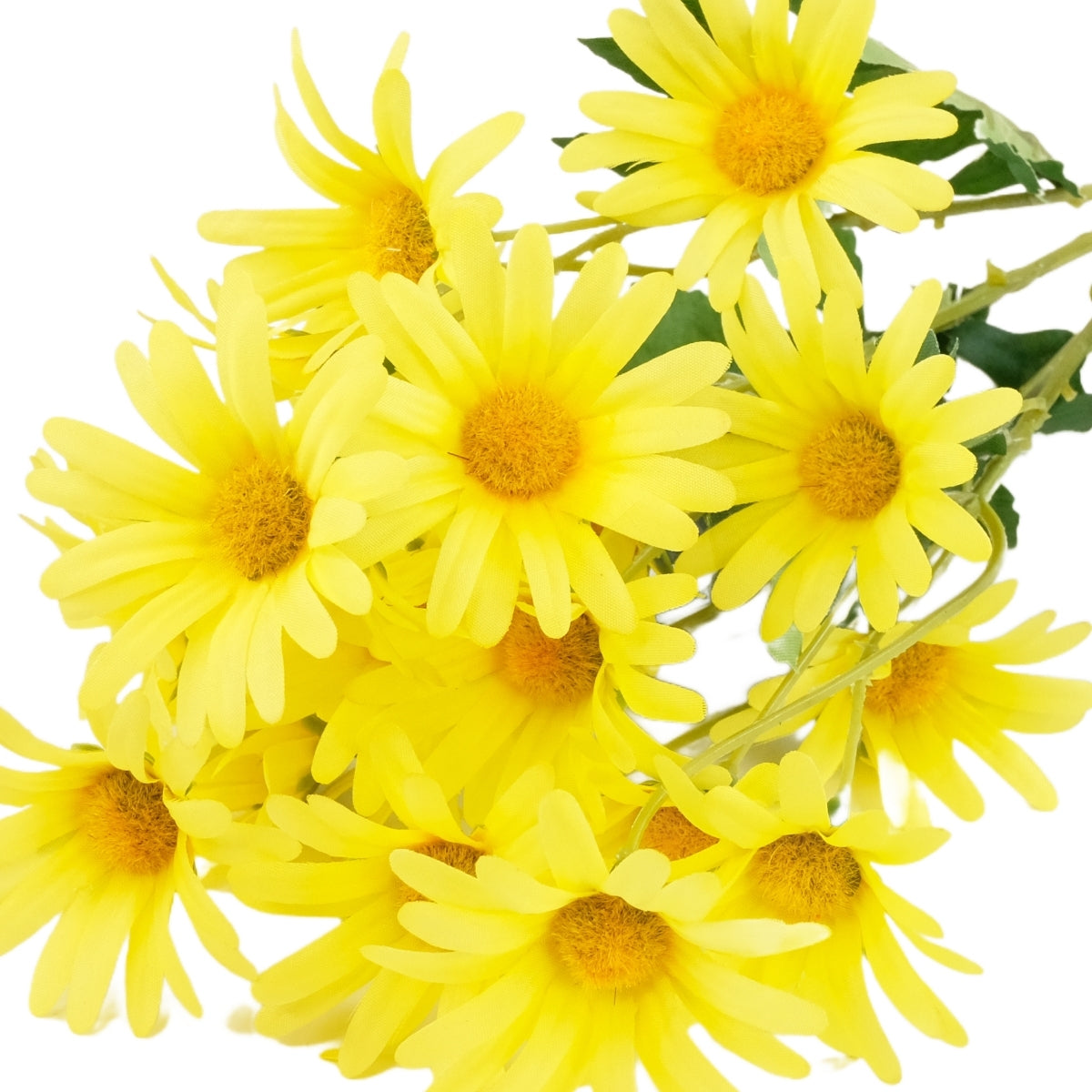 Buchet de margarete artificiale galbene, 53 cm