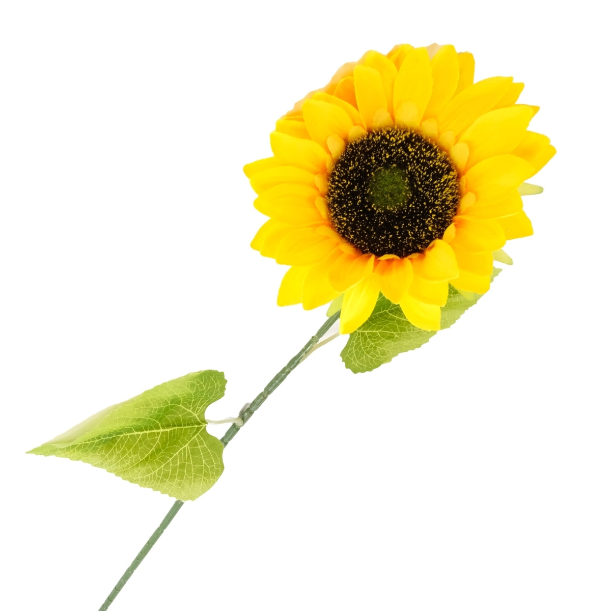 Floarea-soarelui artificiala, la fir, 68 cm