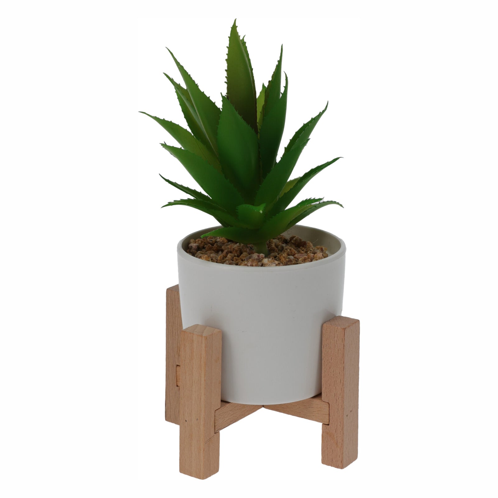 Planta artificiala Aloe in ghiveci 16 cm