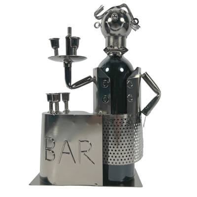 Suport metalic Barman pentru sticla de vin