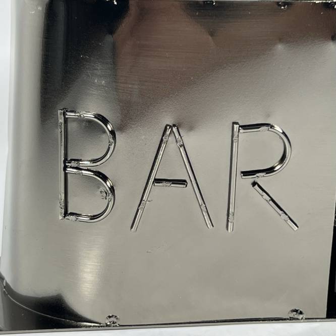 Suport metalic Barman pentru sticla de vin