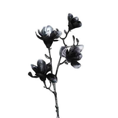 Magnolie neagra cu sclipici 85 cm