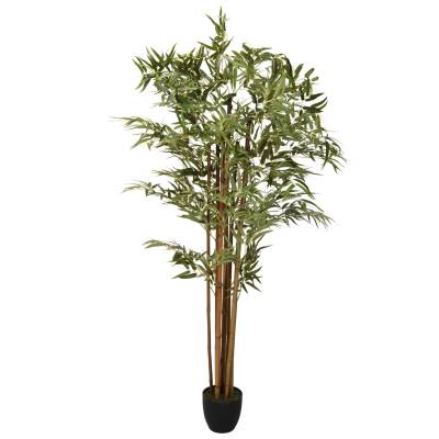 Planta decorativa artificiala Bambus in ghiveci 180 cm