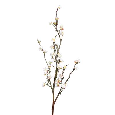 Crenguta de cires artificiala cu flori albe 70 cm