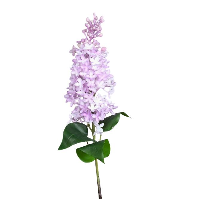 Liliac artificial la fir, culoare mov, 70 cm
