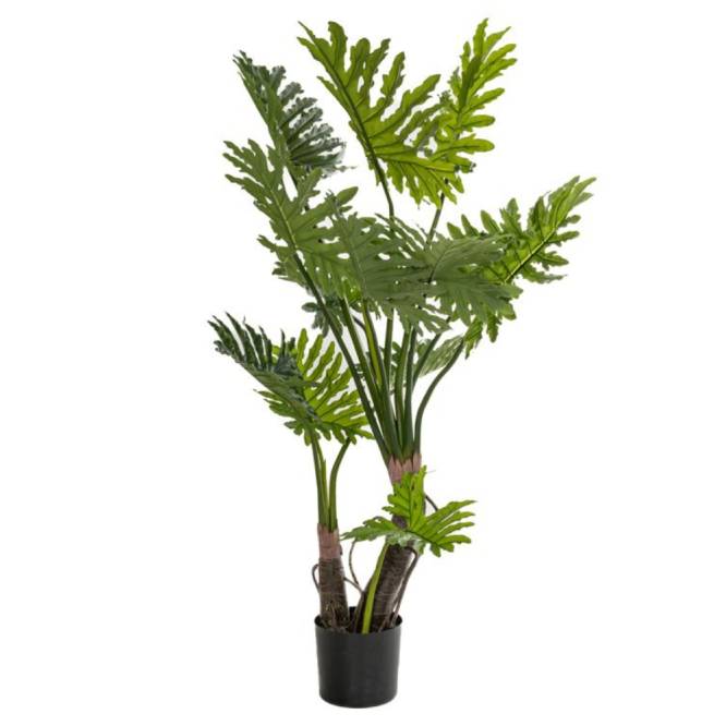 Planta decorativa artificiala Filodendron in ghiveci de plastic 150 cm