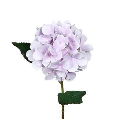 Hortensie artificiala lila cu aspect 100% natural 45 cm