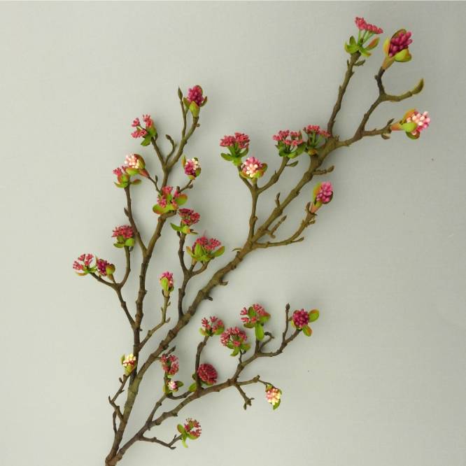 Crenguta artificiala cu flori de primavara, 97 cm