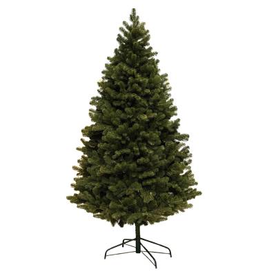 Brad artificial verde cu ace 3D, 100% PE, 210 cm