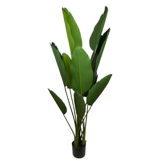 Planta decorativa artificiala Strelitzia in ghiveci 160 cm