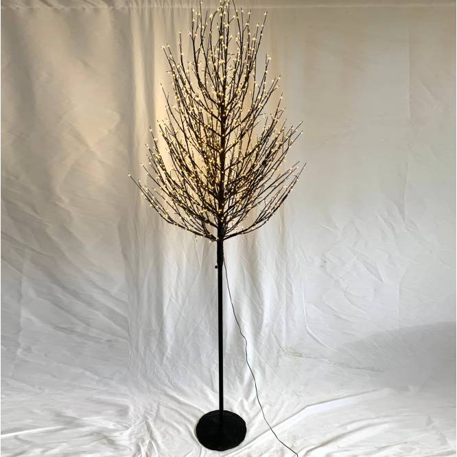 Copac iluminat cu 300 de leduri, 120 cm
