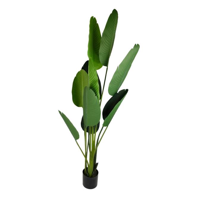 Planta decorativa artificiala Strelitzia in ghiveci, 150 cm