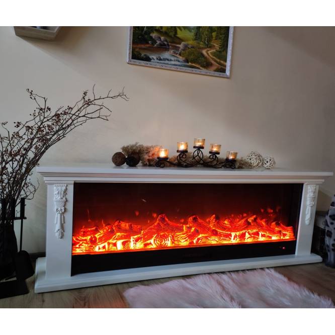 Semineu electric Skyline, Dimensiuni(Î*L*A): 600*1800*330 mm, 750 W-1400 W