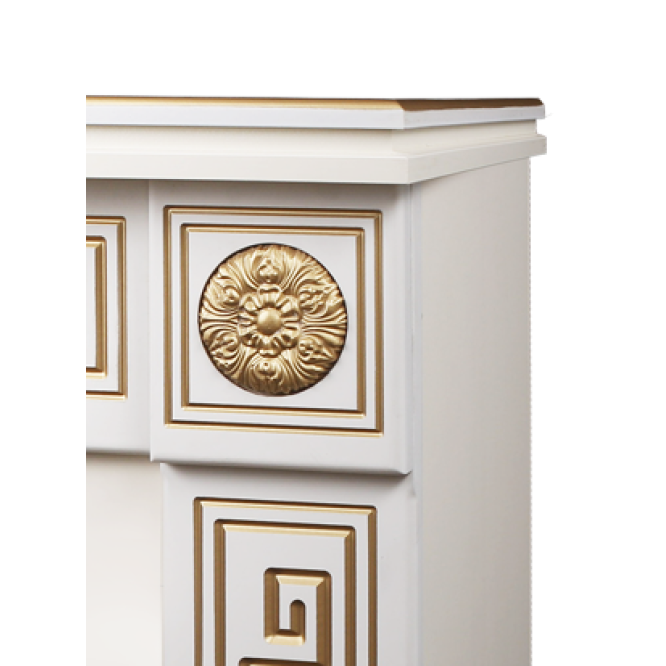 Semineu electric Versailles gold maxi & Richi, Dimensiuni(Î*L*A): 1010*1400*330 mm, 1950 W
