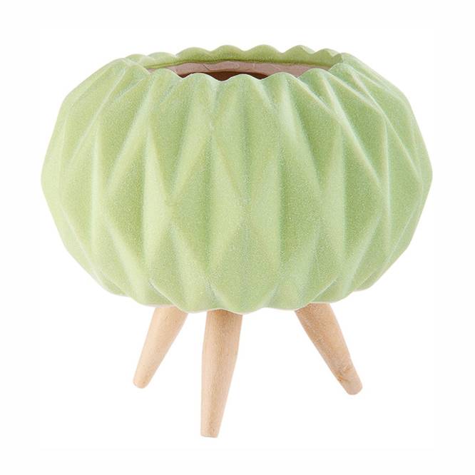 Suport flori portelan Rombo 10 cm