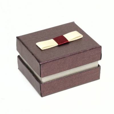 Cutie carton pentru inel sau cercei, 5,5 cm