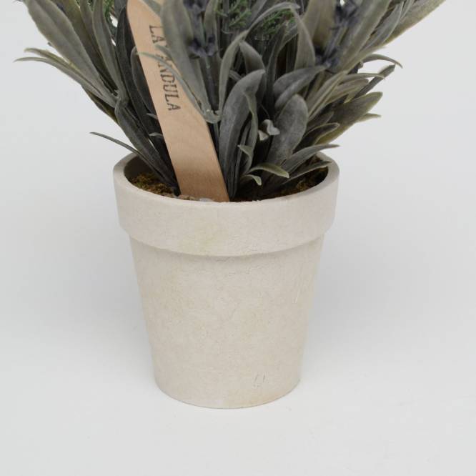 Lavanda artificiala 30 cm in ghiveci de ceramica diferite modele