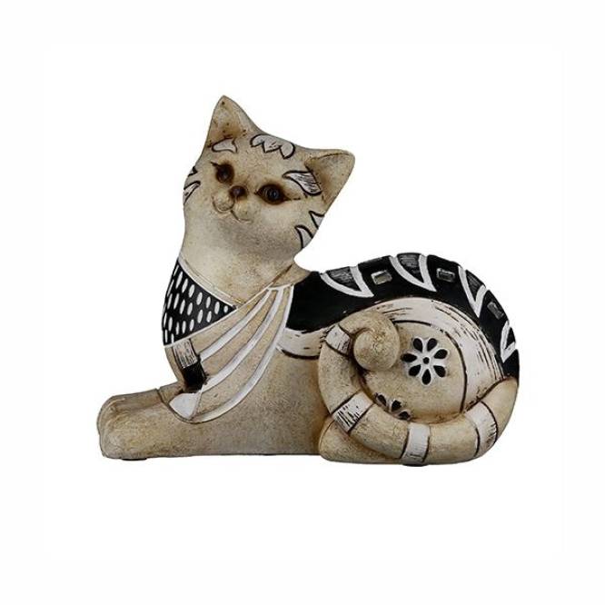 Obiect decor pisicute Dio 14 cm polirasina